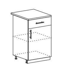 Кухонный модуль с 1 ящиком Ксения ШН1Я 500