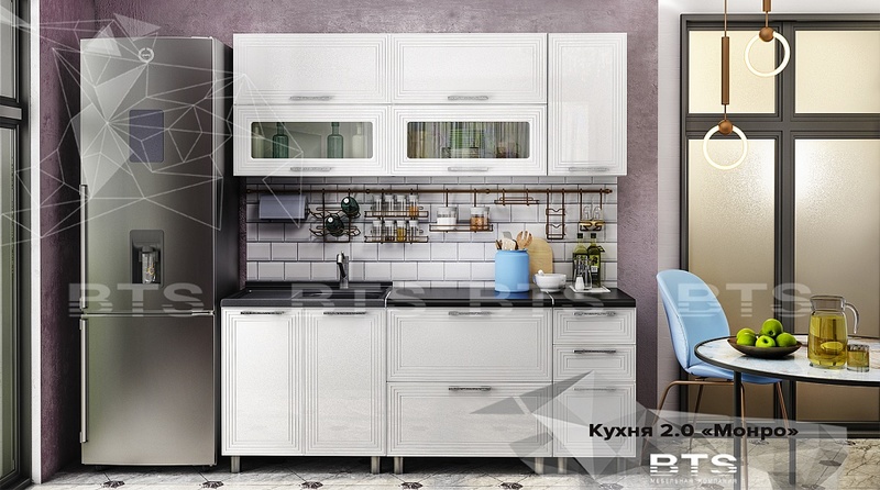 Кухня Монро 2,0 на сайте mebvektor.ru Кухня Монро 2,0